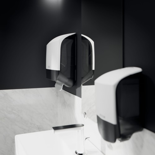 88942_katrin_plasric_dispenser_small_for_folded_paper_hand_towels_white_close_up.jpeg